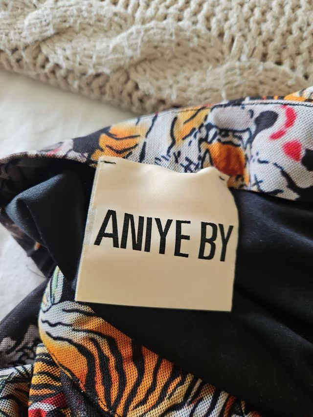 Falda mini estampada tigres