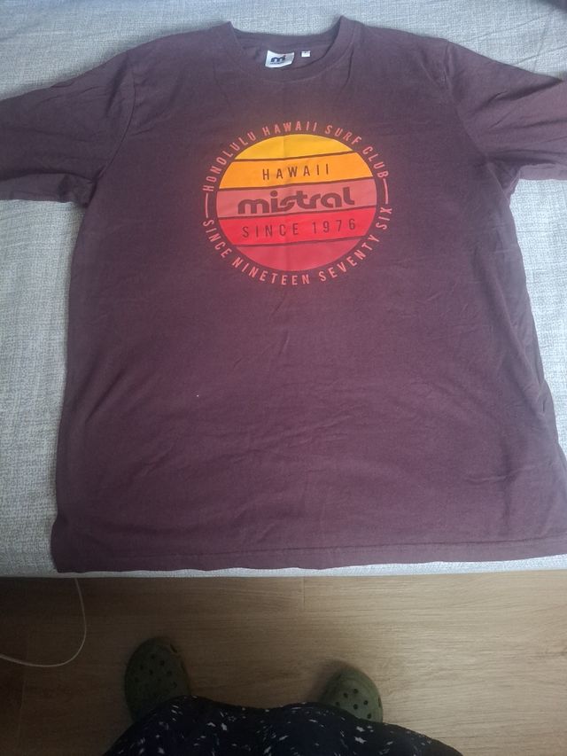 Camiseta Mistral marrón - Talla L
