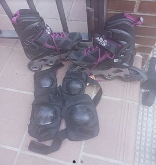 Patines en línea niña, Talla 37/40