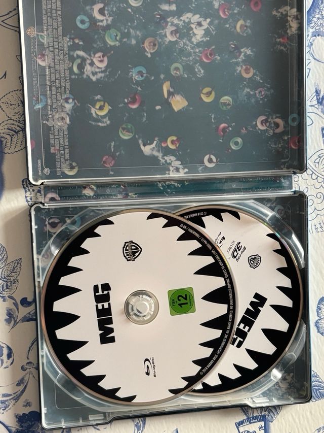 Steelbook Meg 3D Blu-ray