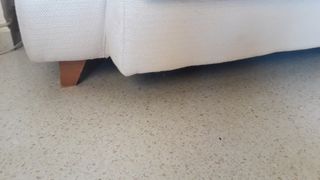 Sofá 3 plazas color crema