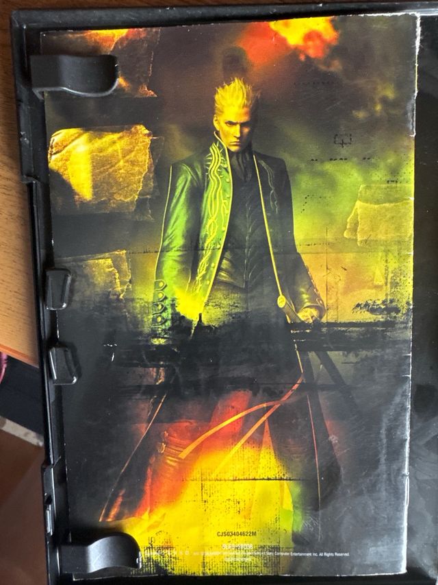 Devil May Cry 3 Manual - Capcom ps2 