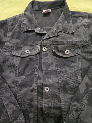 Giubbino mimetico bimbo tg 10