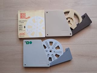 OFERTA- PACK 2 ANTIGUAS BOBINAS SUPER 8MM