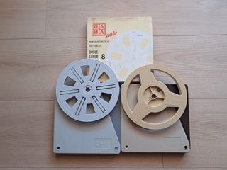 OFERTA- PACK 2 ANTIGUAS BOBINAS SUPER 8MM