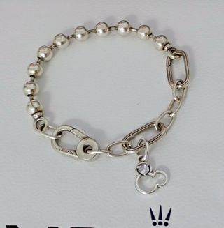 Charm Pandora Mickey Mouse Plata