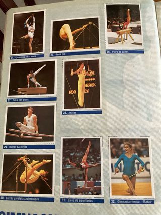 Álbum cromos deportes olímpicos