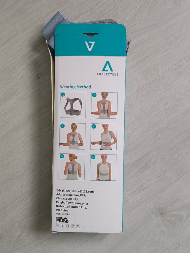 Corrector de Postura Ajustable