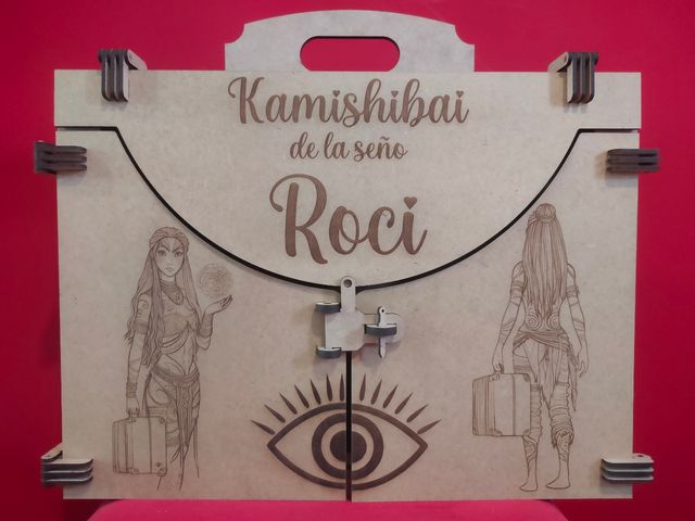 *OFERTA* Kamishibai A3 con luz LED