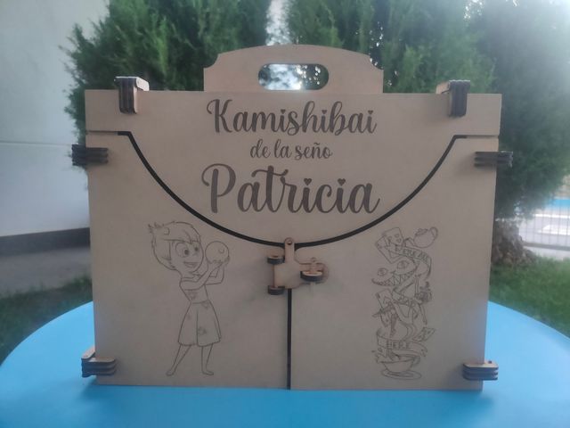 *OFERTA* Kamishibai A3 con luz LED