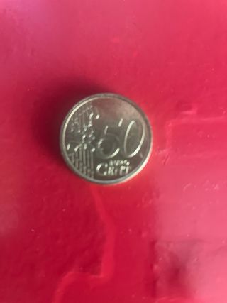 Moneda 50 céntimos España 2002