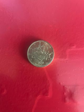Moneda 50 céntimos España 2002