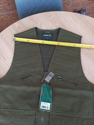 Chaleco de caza Gamo nuevo, talla xl