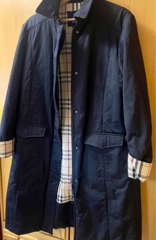 Trench Burberry - Abrigo negro 