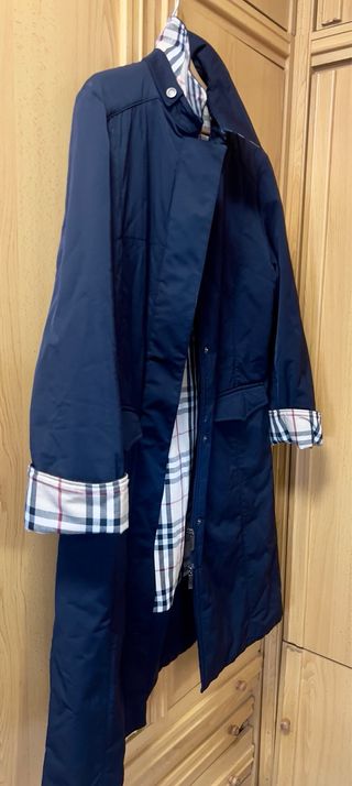 Trench Burberry - Abrigo negro 