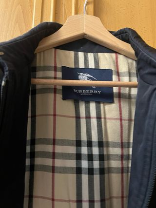 Trench Burberry - Abrigo negro 