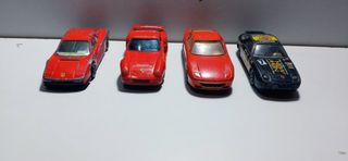 4 Coches Burago escala 1:43 
