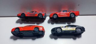4 Coches Burago escala 1:43 