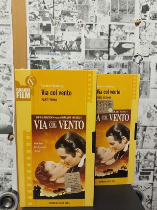 Via col vento - VHS (2 cassetta)