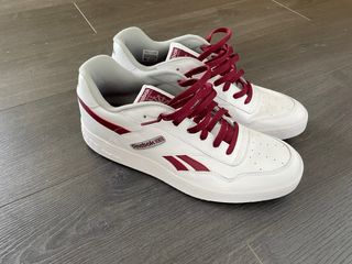 Reebok BB4000 II - Blancas y granates - Talla 47