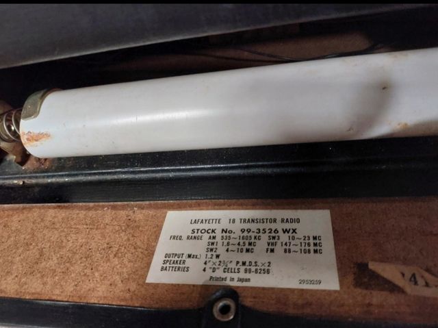 Radio Lafayette Star-Fire VI Vintage