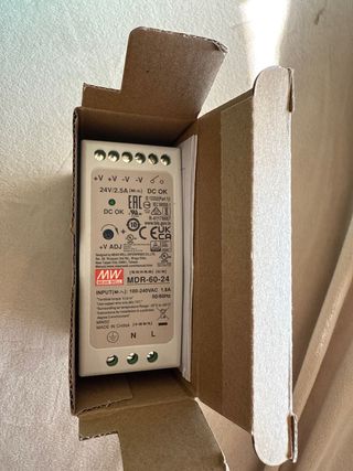 Fuente alimentación MEAN WELL MDR-60-24