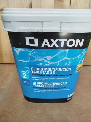 Tabletas Cloro Axton 5kg - Piscinas