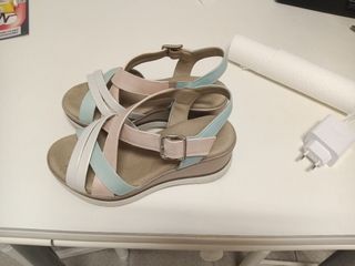 Sandalias cuña mujer n°38