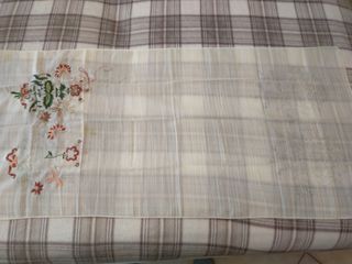 Tela rettangolare da terminare di ricamare vintage