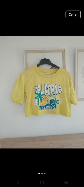 Camisetas California - Amarilla