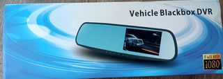 Cámara DVR espejo coche Full HD 1080p