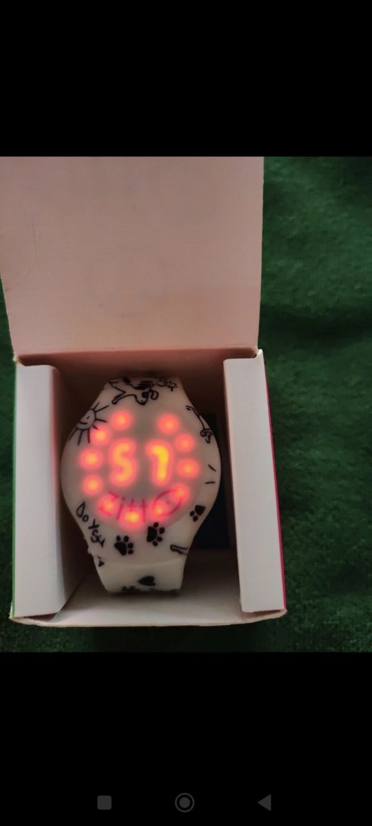 Orologio Zitto- Rosa e Bianco