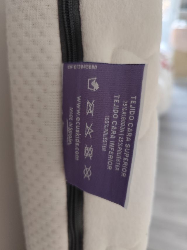 Colchón cuna bebé Mimo Ecus Kids