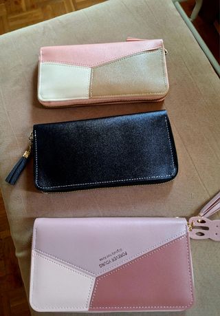 Monederos mujer - Pink & Black