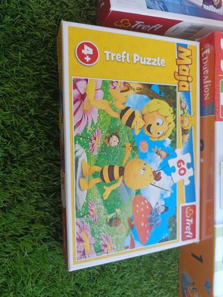 Puzzles Masha y el Oso + Granja Elsa y ana, etc