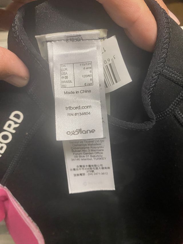 Muta bambina Tribord Shorty 100 – Taglia 6 anni