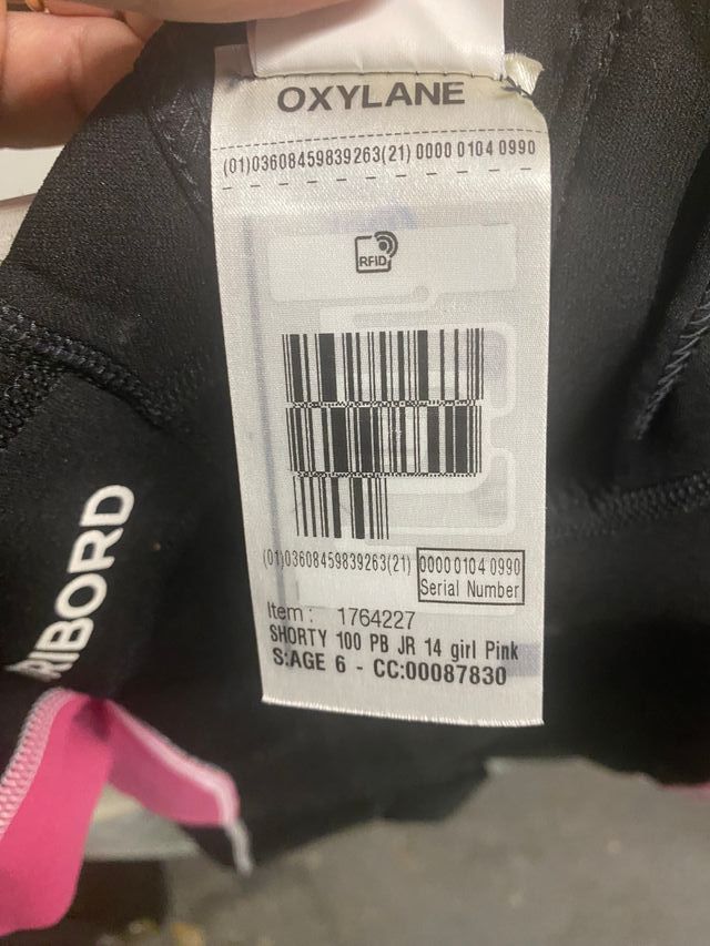 Muta bambina Tribord Shorty 100 – Taglia 6 anni