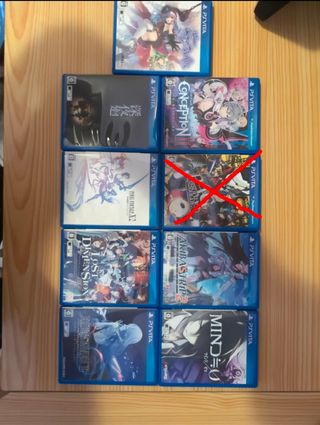 9 Juegos PSVita NTSCJ - Variados