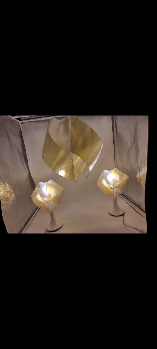 Slamp Gemmy ambra: 2 lampade + lampadario