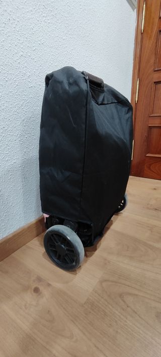 Silla paseo bebé rosa