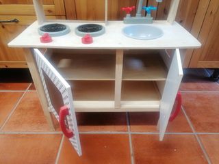 Cocina juguete niños madera