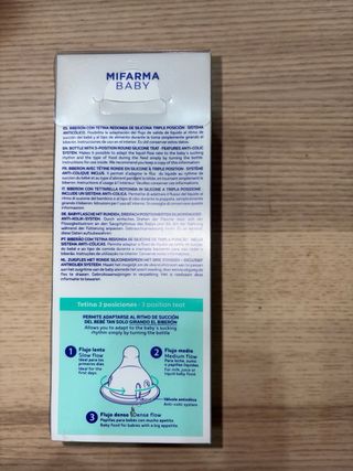 Biberón Mifarma Baby 270ml - Silicona