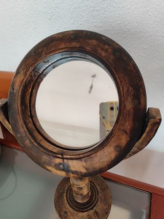 Espejo tocador madera Portico