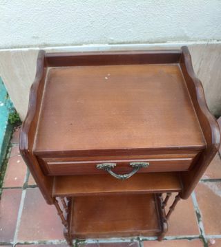 Mesilla noche madera - vintage