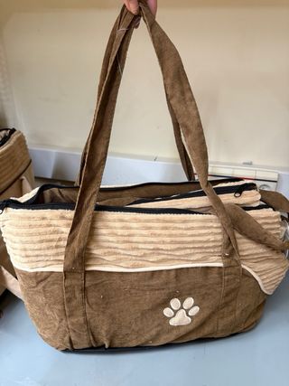 Confezione da 2 borse da trasporto per animali domestici
