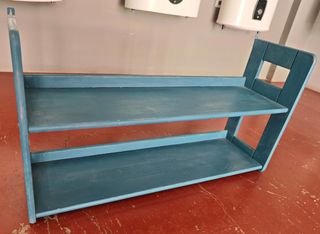 Estantería 2 niveles - Azul