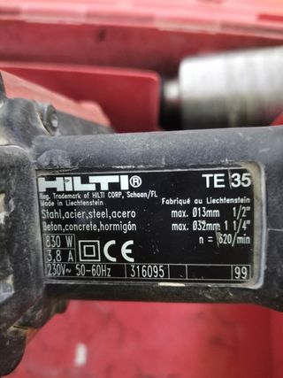 Taladro percur HILTI modelo TR35