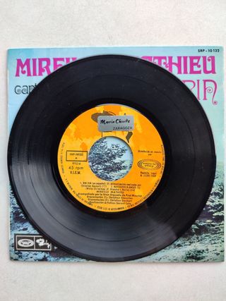 Mireille Mathieu Disco Vinilo Villancicos Navidad