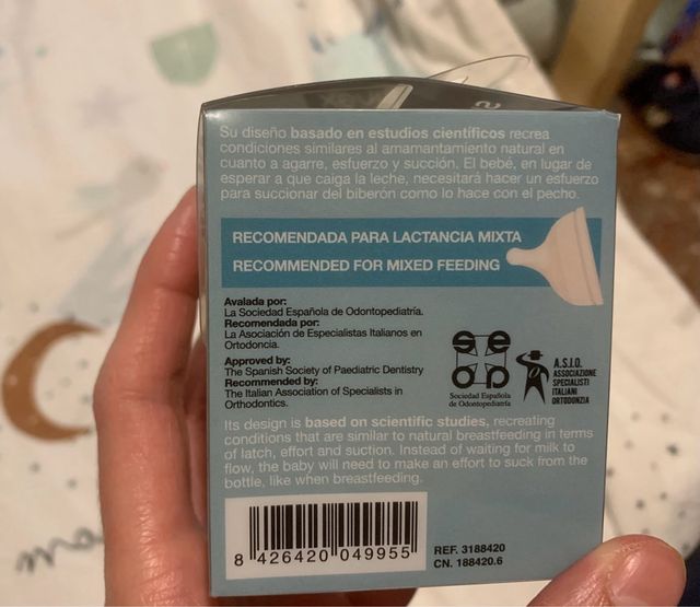 2 Tetinas Suavinex Zero M