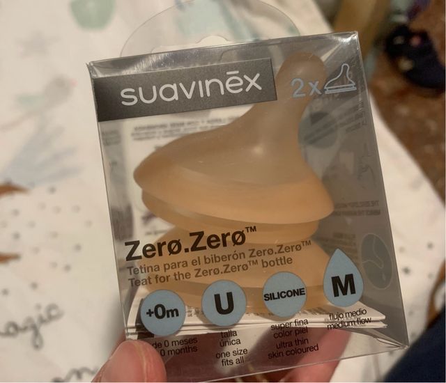 2 Tetinas Suavinex Zero M